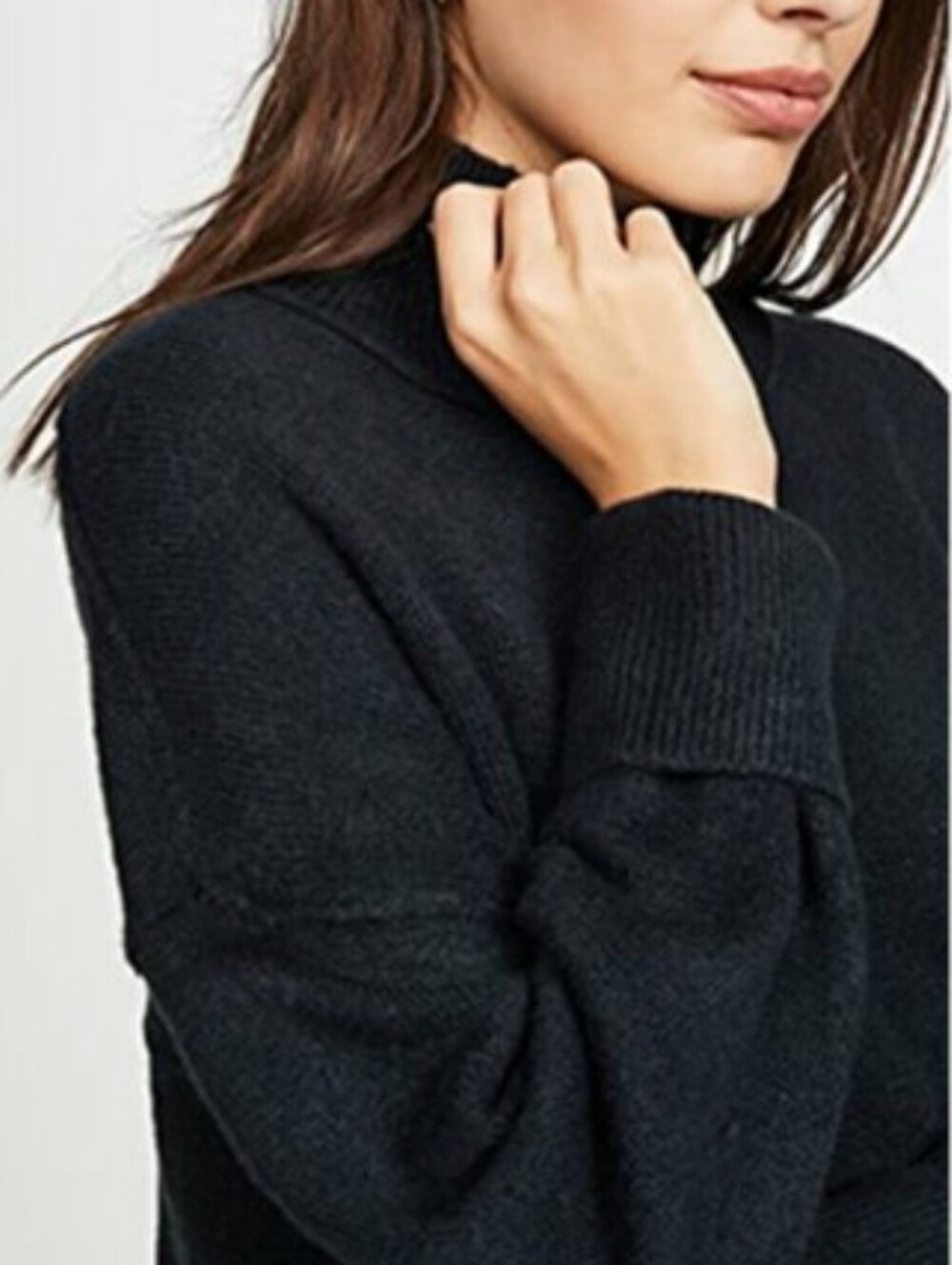 Free People Afterglow Oversized Mock Neck Sweater - Picture 10 of 11